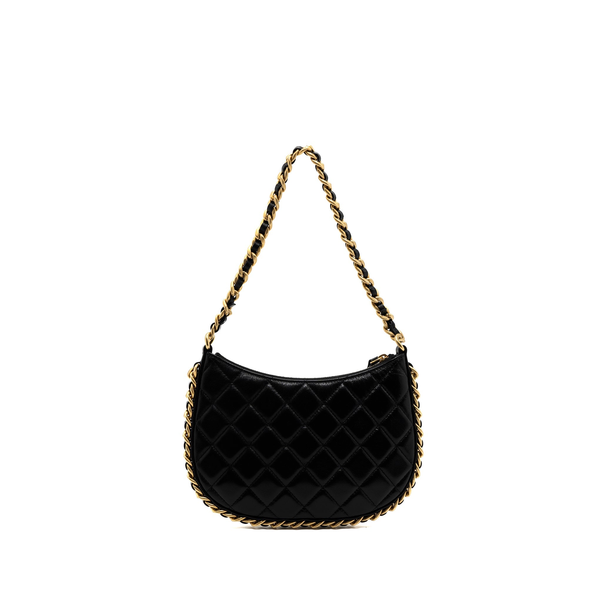 chanel-23b-hobo-shoulder-bag-lambskin-black-brushed-ghwmicrochip