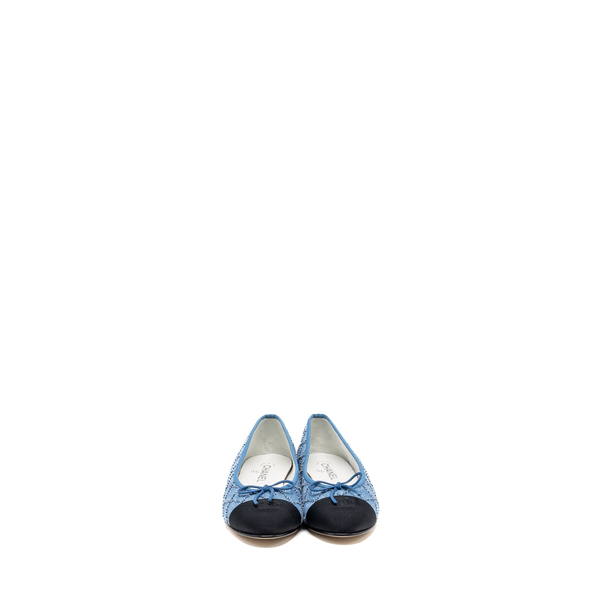 chanel-size-41-5-ballerina-flat-shoes-denim-blue-black