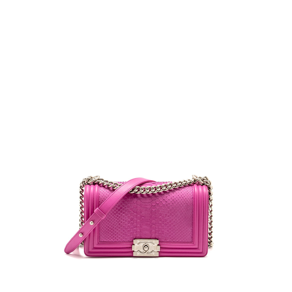 chanel-medium-boy-flap-bag-python-pink-brushed-shw