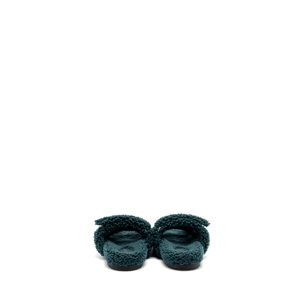 hermes-size-37-chypre-sandals-vert-angelais