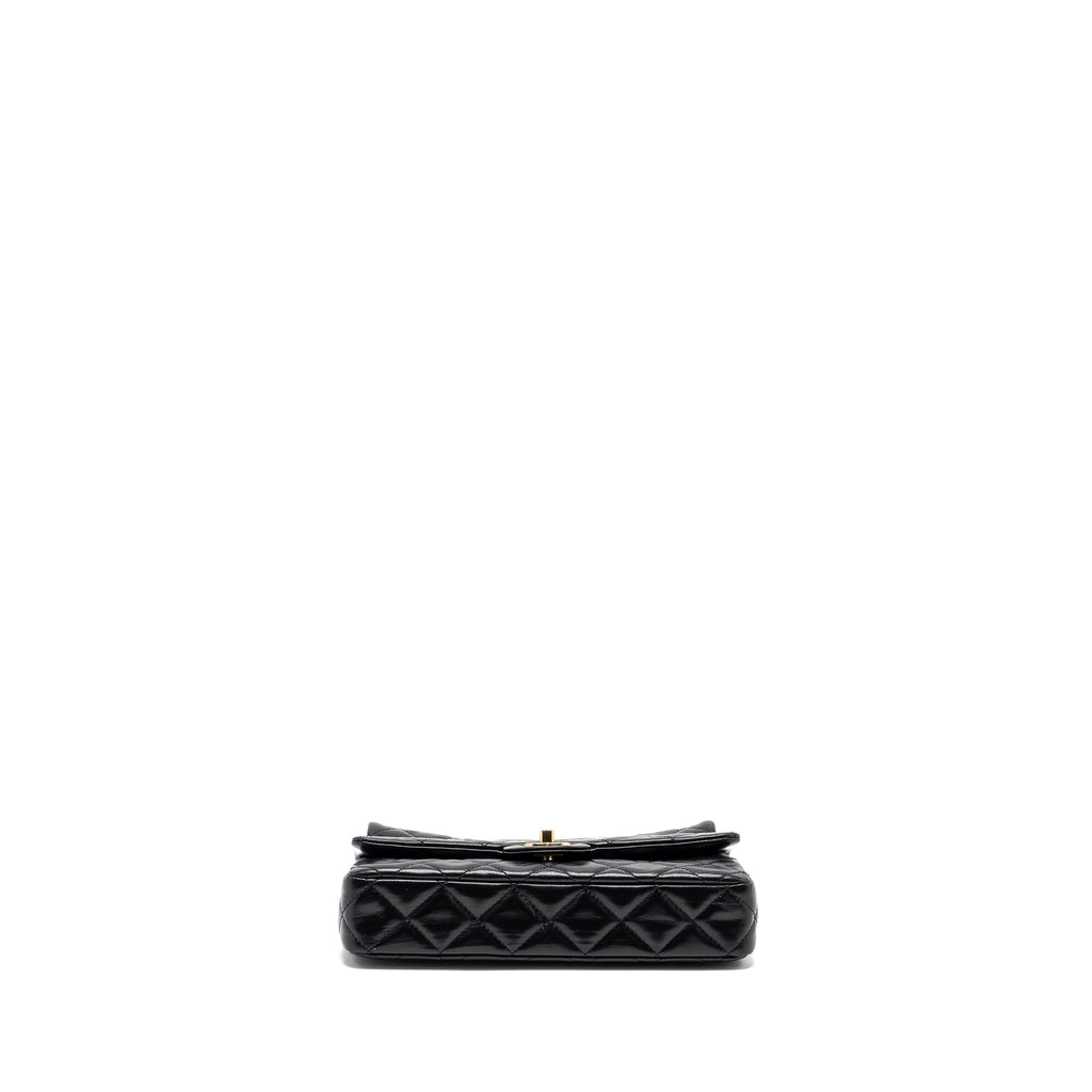 chanel-23a-classic-flap-clutch-shiny-calfskin-black-lghw