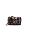 chanel-small-19-bag-tweed-black-red-white-multicolour-hardware