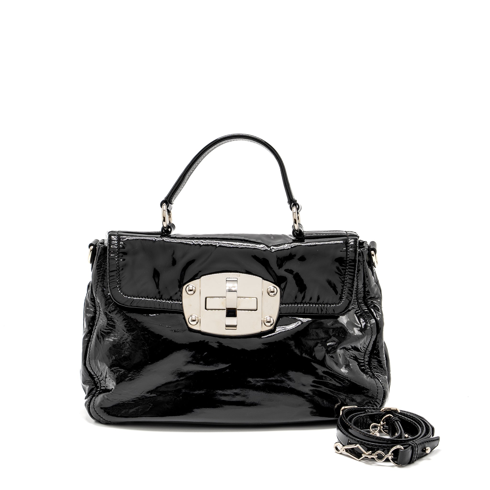 miu-miu-turnlock-tote-bag-patent-black-lghw