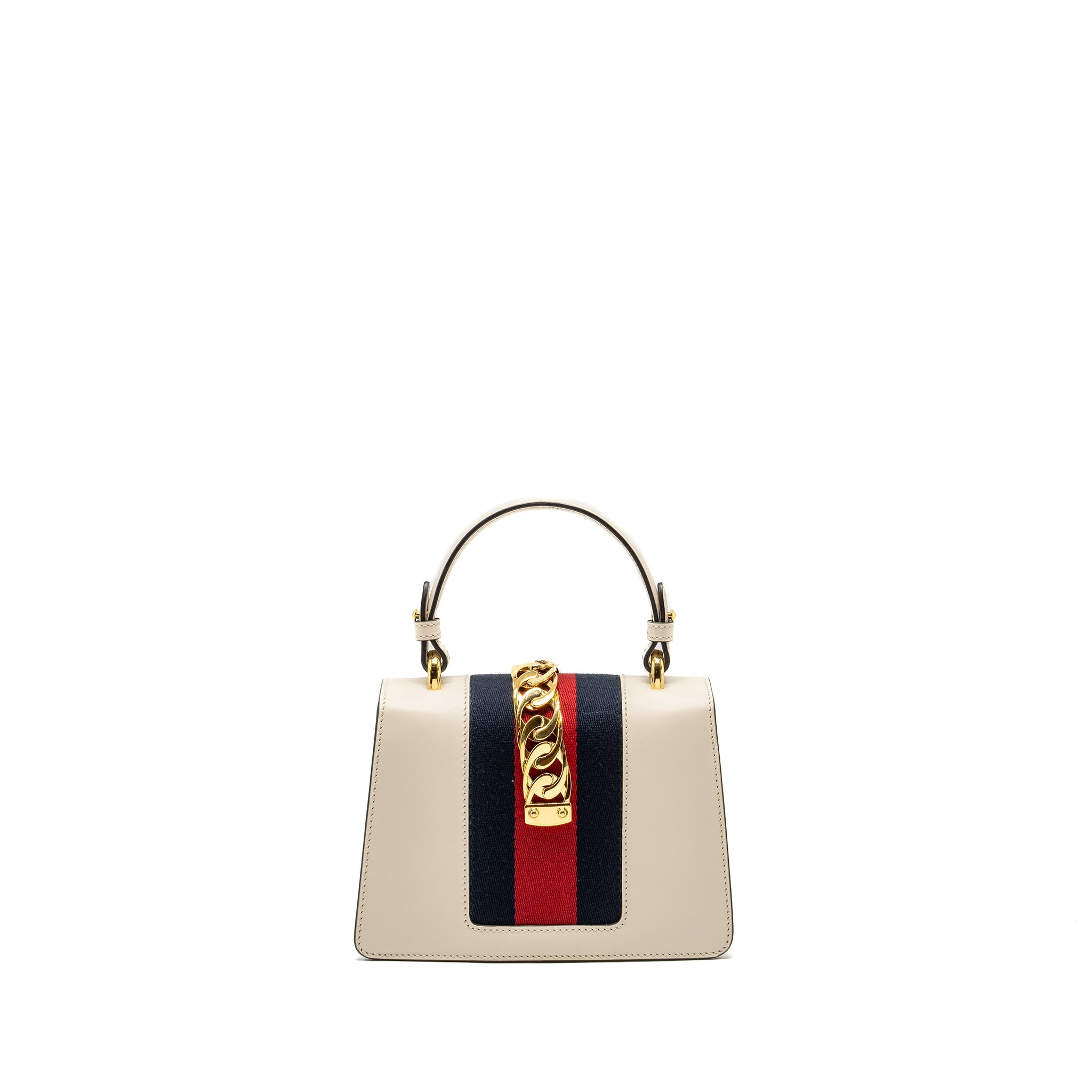 gucci-mini-sylvie-top-handle-bag-calfskin-white-ghw