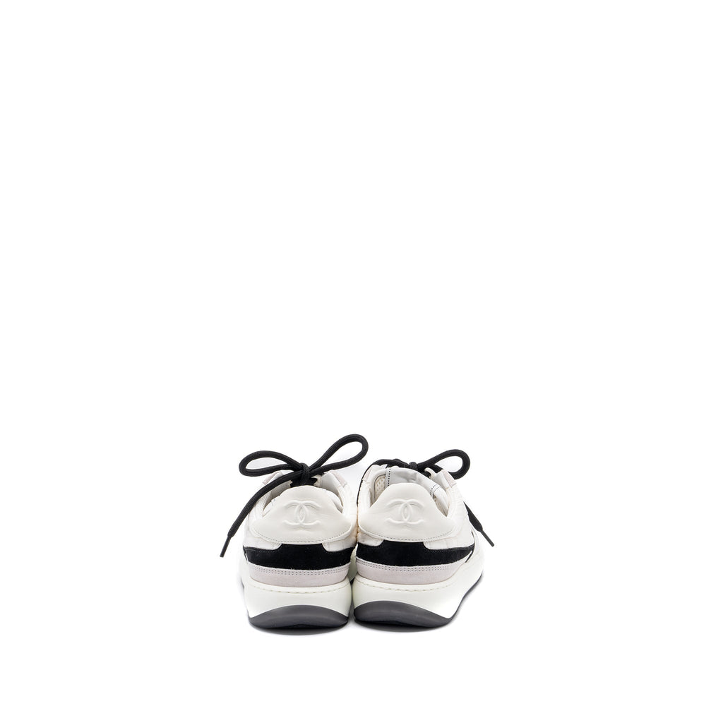 chanel-size-38-5-sneakers-multicolor-black-white-light-grey