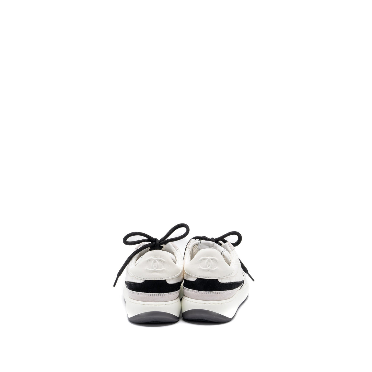 chanel-size-38-5-sneakers-multicolor-black-white-light-grey