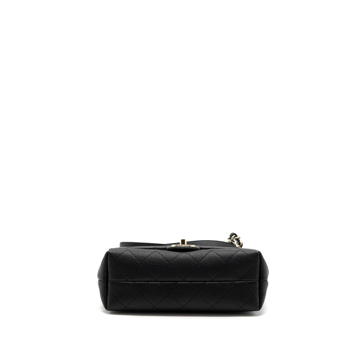 chanel-flap-bag-with-chains-handle-quilted-calfskin-black-ghw