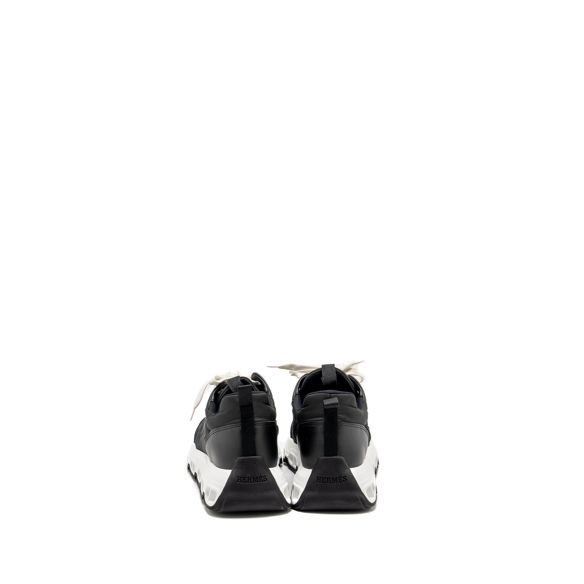 hermes-size-38-impulse-sneaker-light-parachute-fabric-calfskin-black