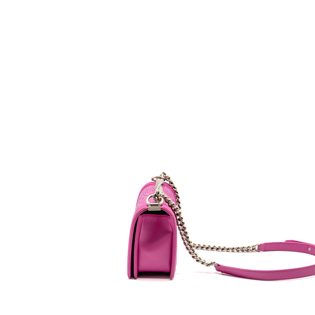 chanel-medium-boy-flap-bag-python-pink-brushed-shw
