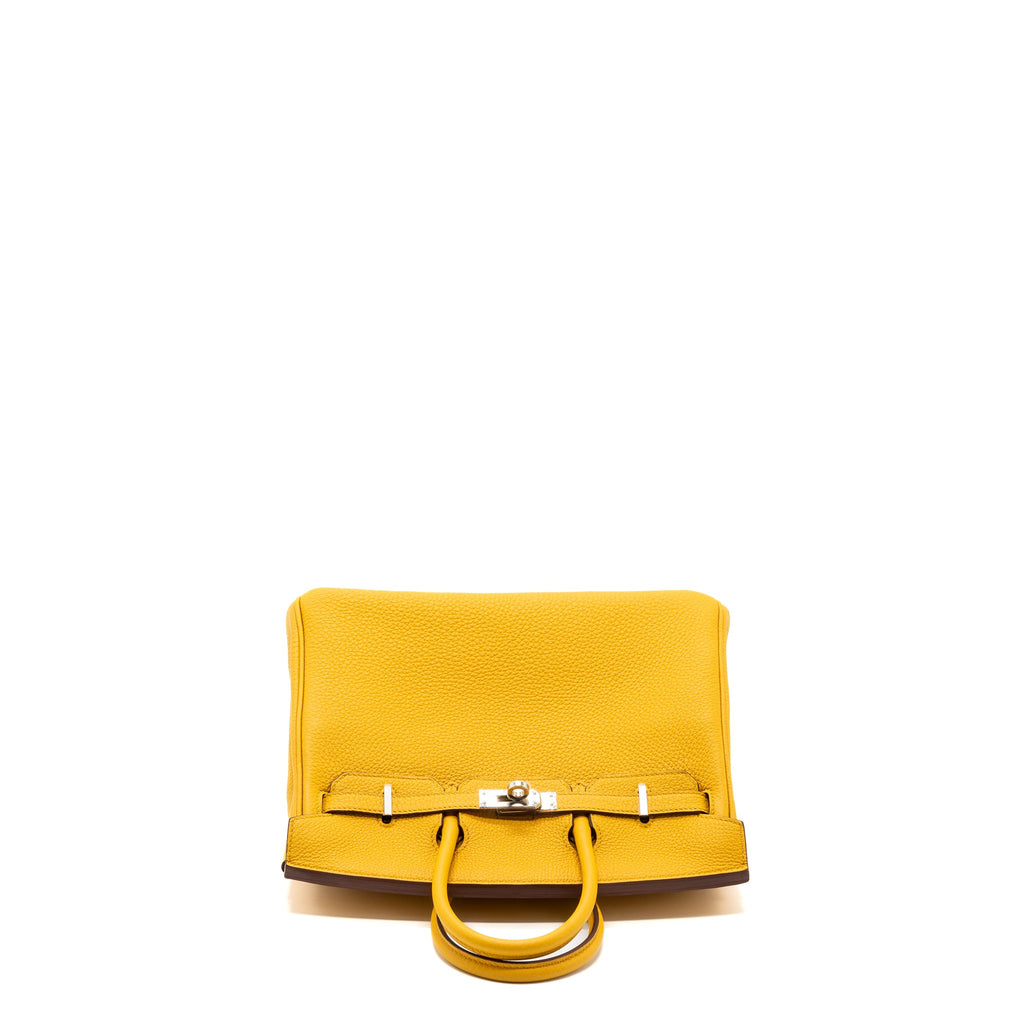hermes-birkin-25-togo-jaune-ambre-shw-stamp-y