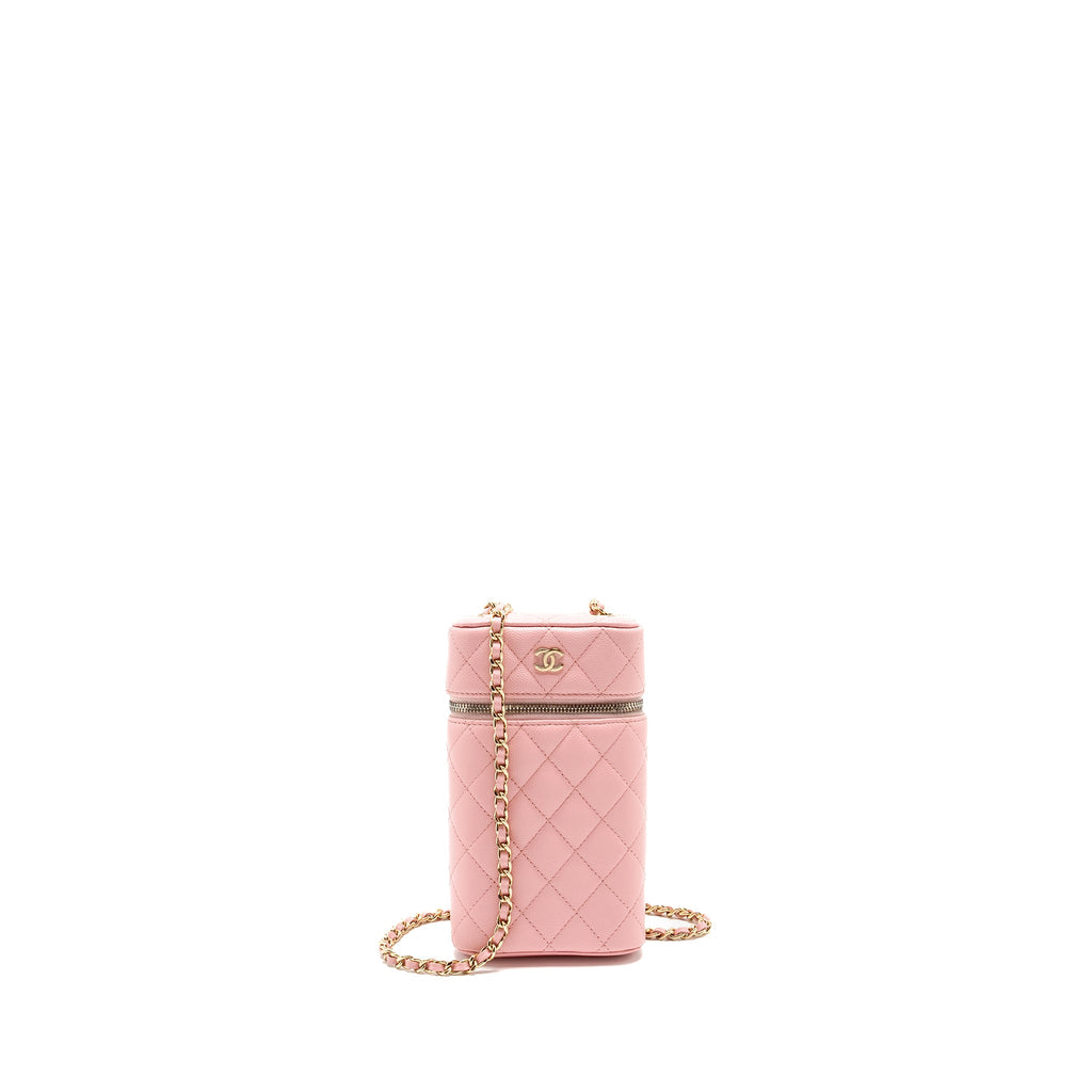 chanel-vanity-phone-holder-with-chain-caviar-pink-lghw