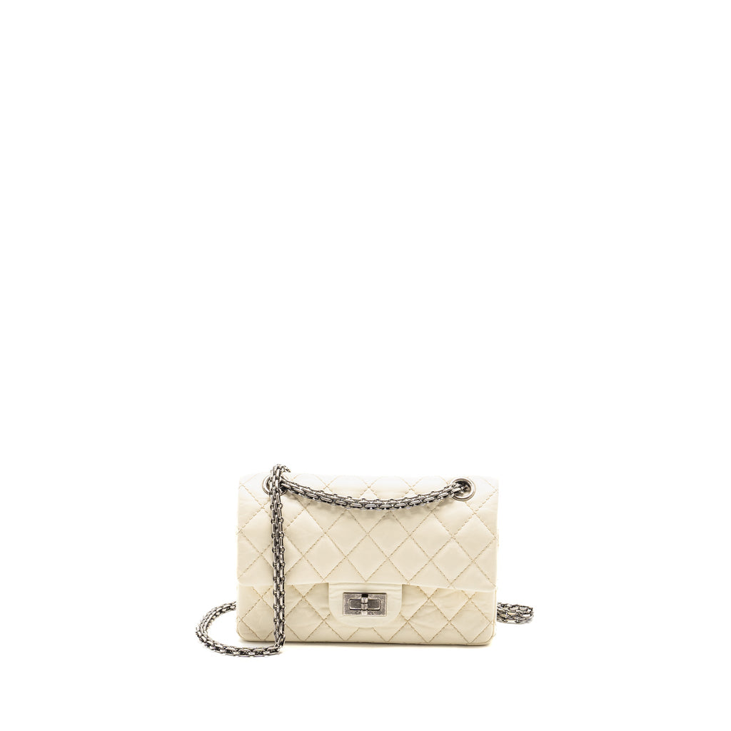 chanel-mini-2-55-reissue-flap-bag-aged-calfskin-creamy-white-with-ruthenium-hardware