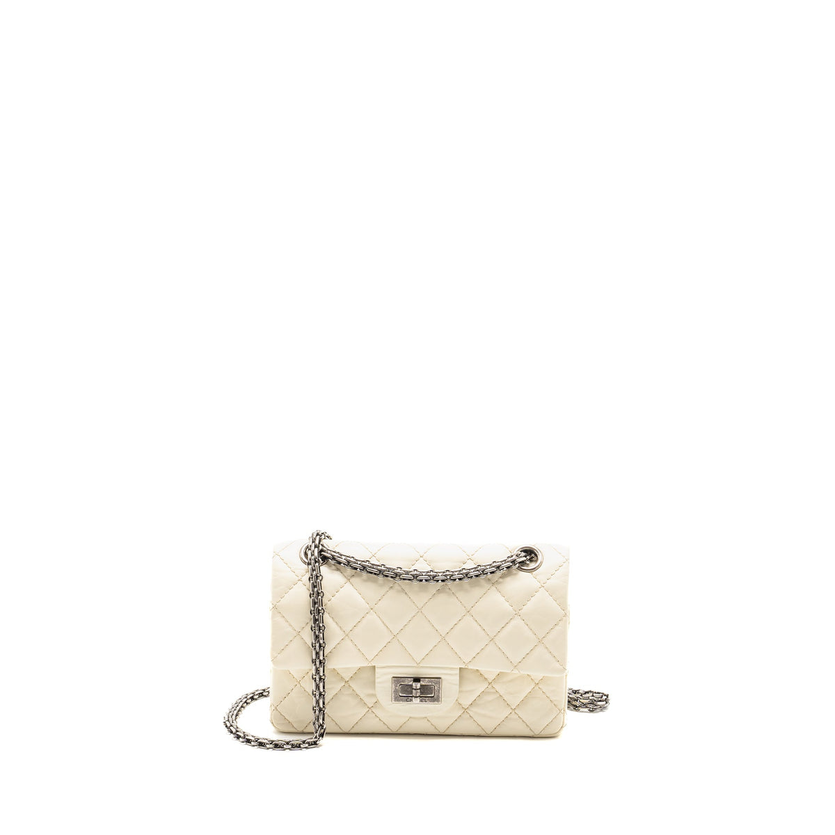 chanel-mini-2-55-reissue-flap-bag-aged-calfskin-creamy-white-with-ruthenium-hardware