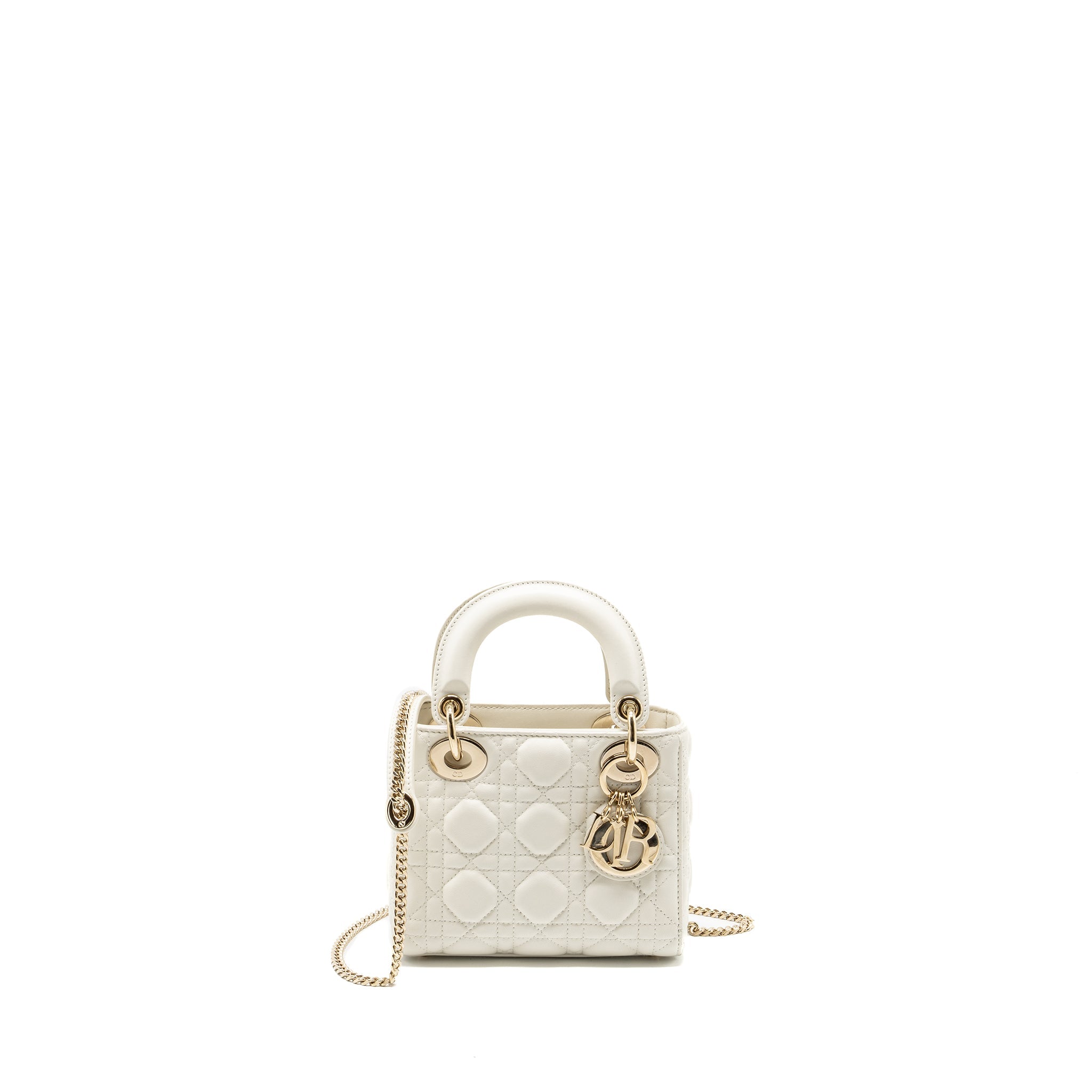 dior-mini-lady-dior-lambskin-white-lghw