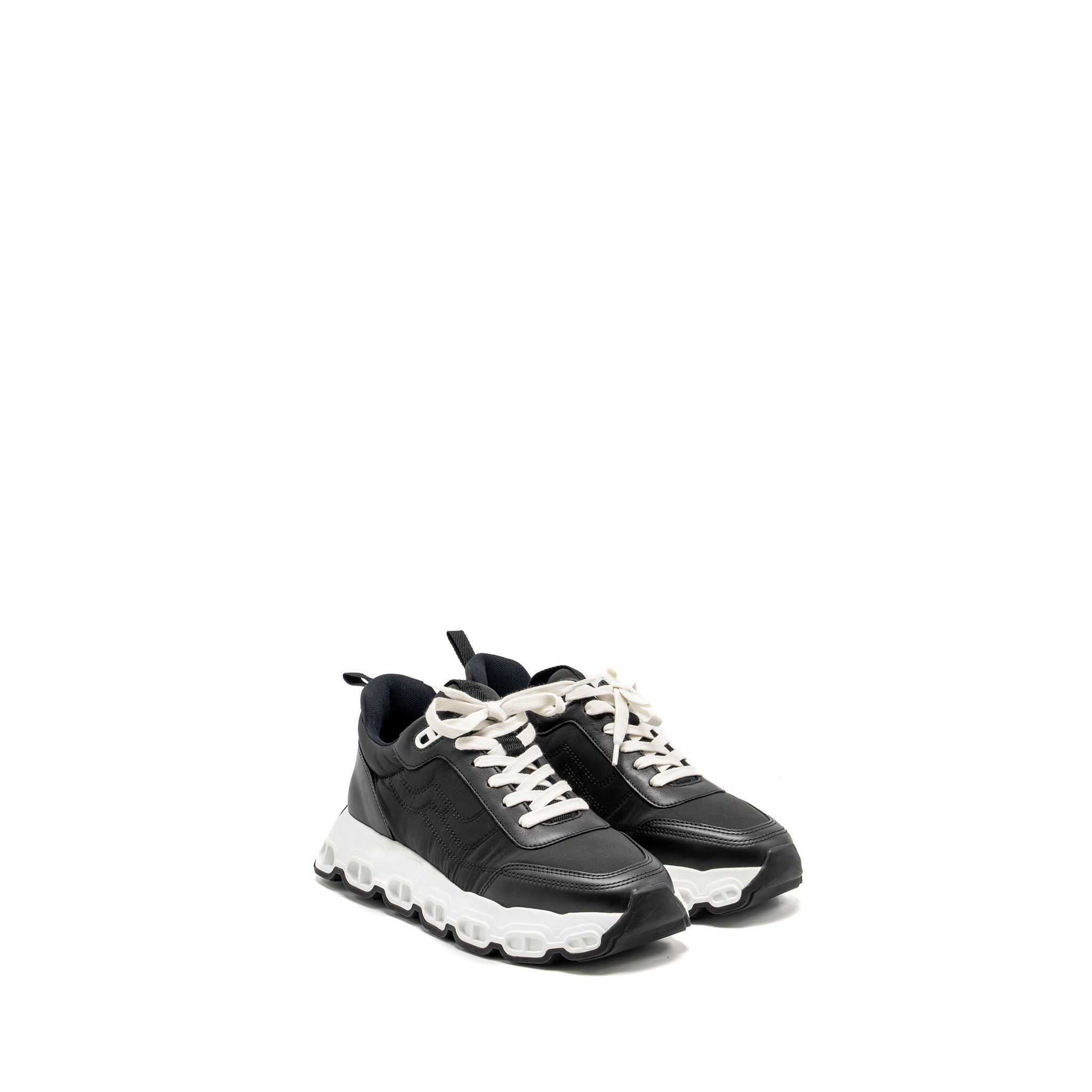 hermes-size-38-impulse-sneaker-light-parachute-fabric-calfskin-black