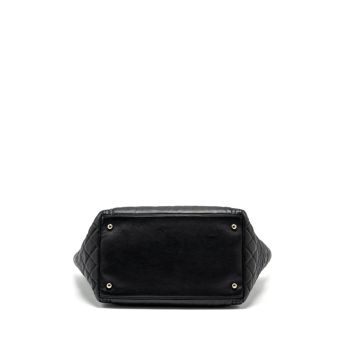 chanel-cc-logo-shopping-tote-bag-lambskin-black-shw-copy