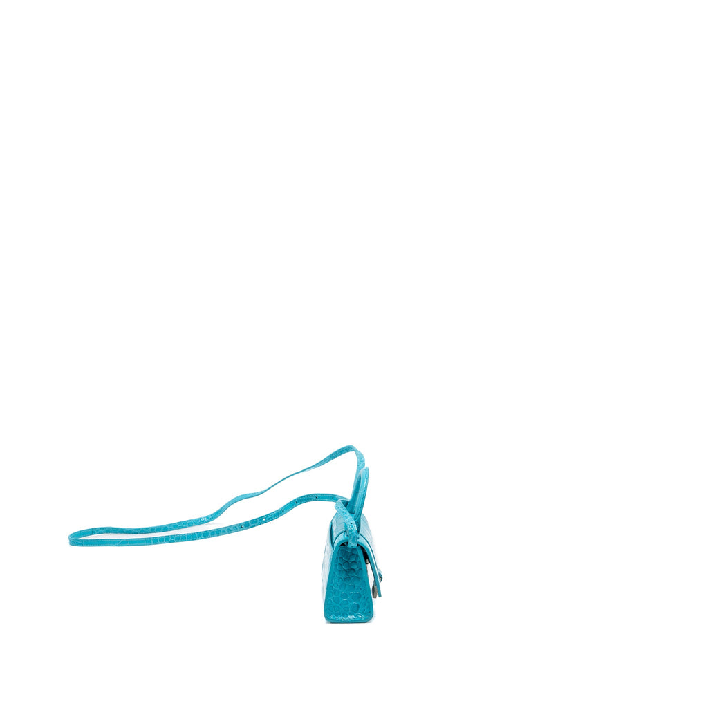 balenciaga-mini-hourglass-embossed-calfskin-blue-shw