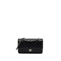 chanel-medium-classic-double-flap-bag-caviar-black-shw-3