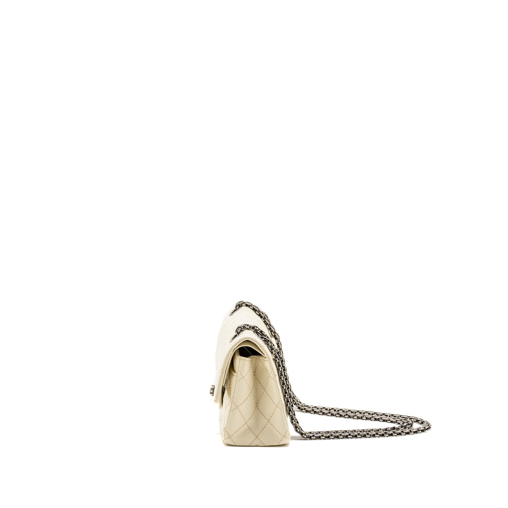 chanel-mini-2-55-reissue-flap-bag-aged-calfskin-creamy-white-with-ruthenium-hardware