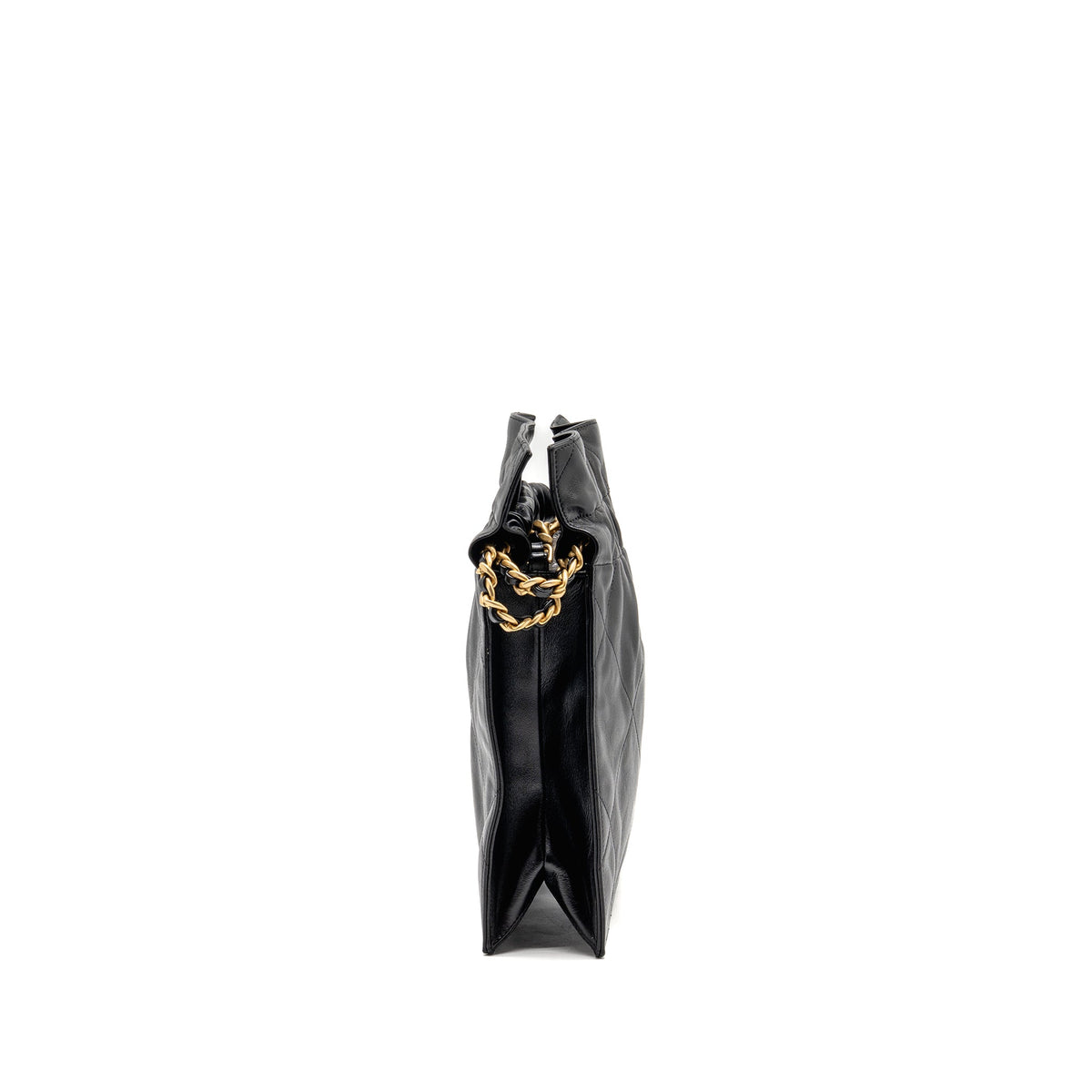 chanel-small-drawstring-tote-bag-with-chain-shiny-lambskin-black-ghw-copy
