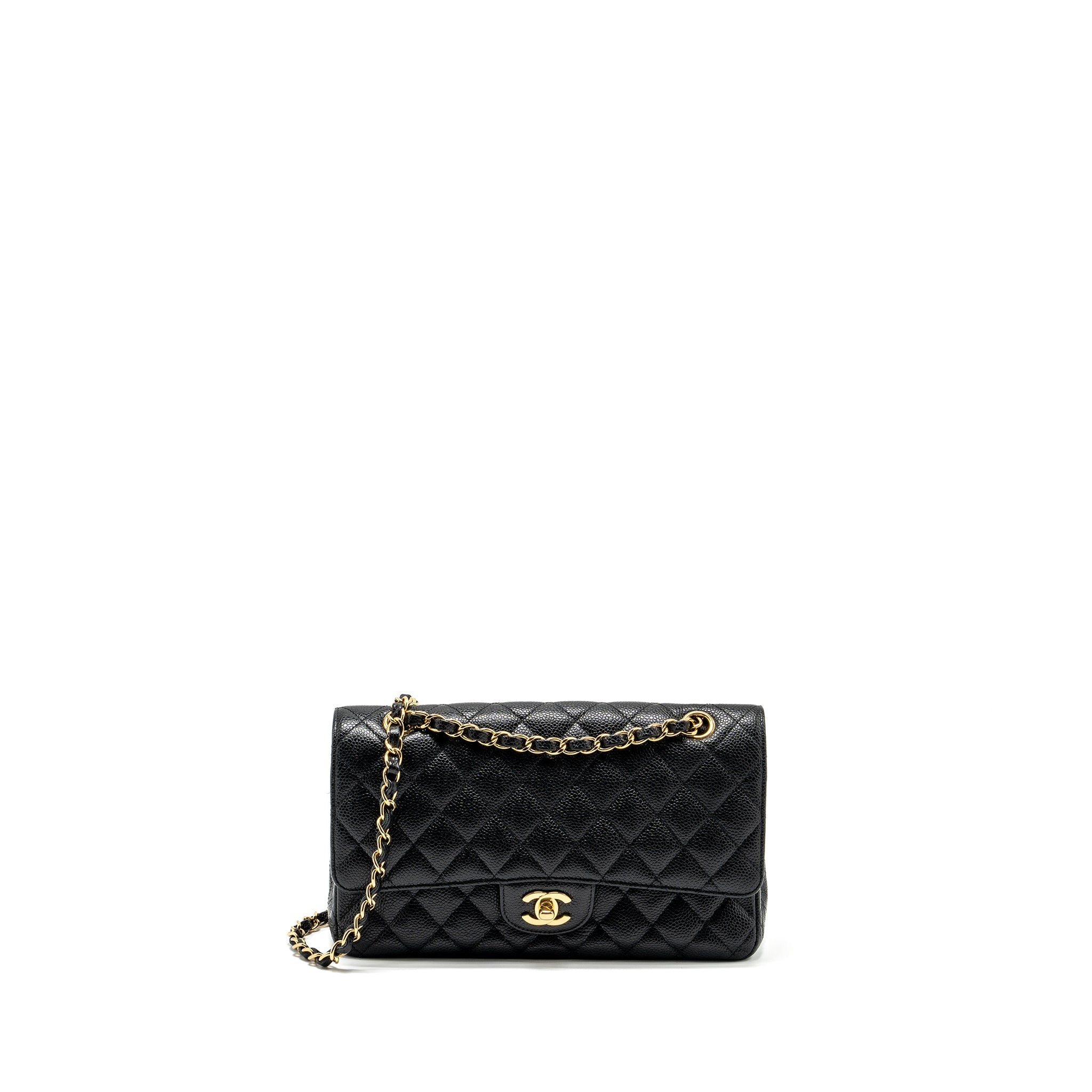 chanel-medium-classic-double-flap-bag-caviar-black-ghw-23