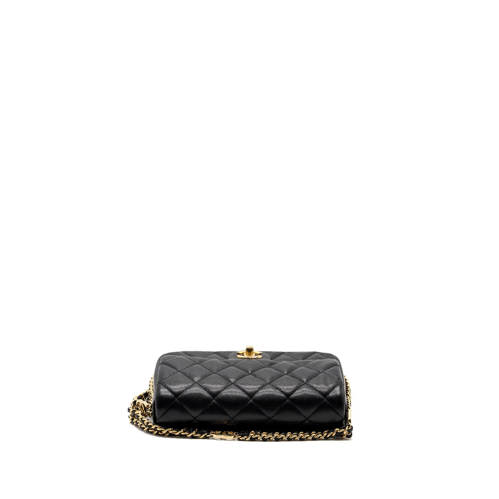 chanel-23c-flap-bag-with-cc-logo-chain-caviar-black-ghw-microchip