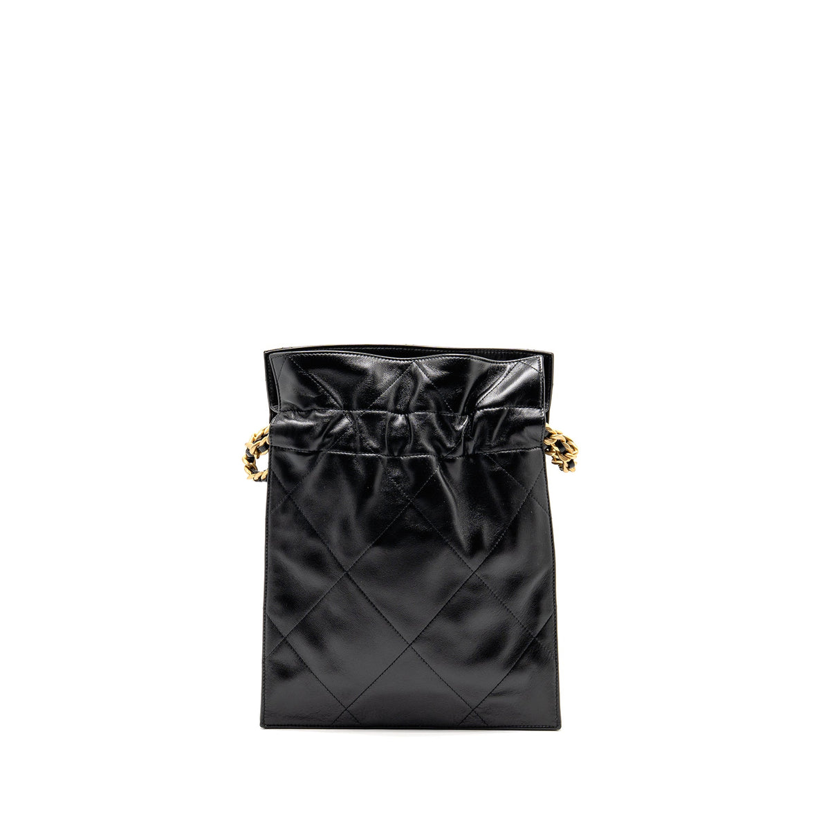 chanel-small-drawstring-tote-bag-with-chain-shiny-lambskin-black-ghw-copy