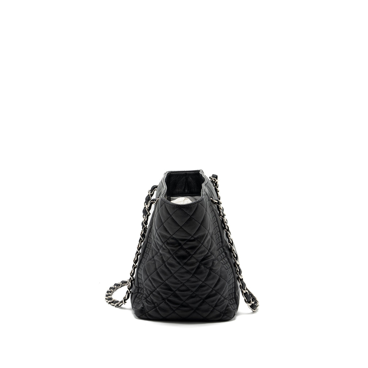 chanel-cc-logo-shopping-tote-bag-lambskin-black-shw-copy