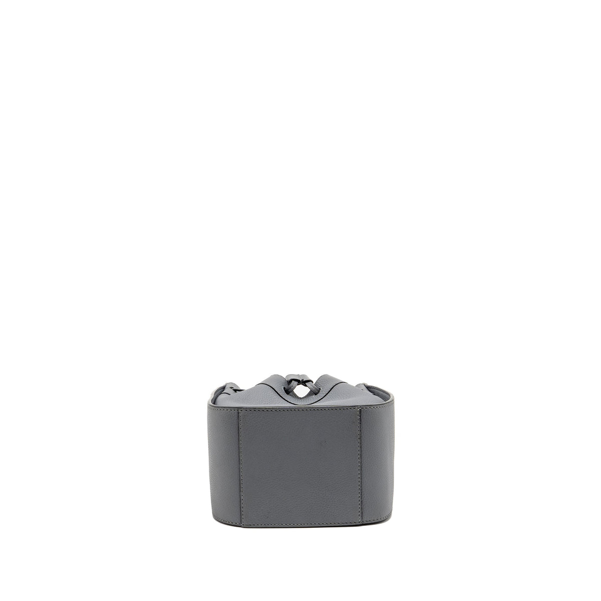 loewe-mini-hammock-drawstring-bag-grained-calfskin-grey-ghw