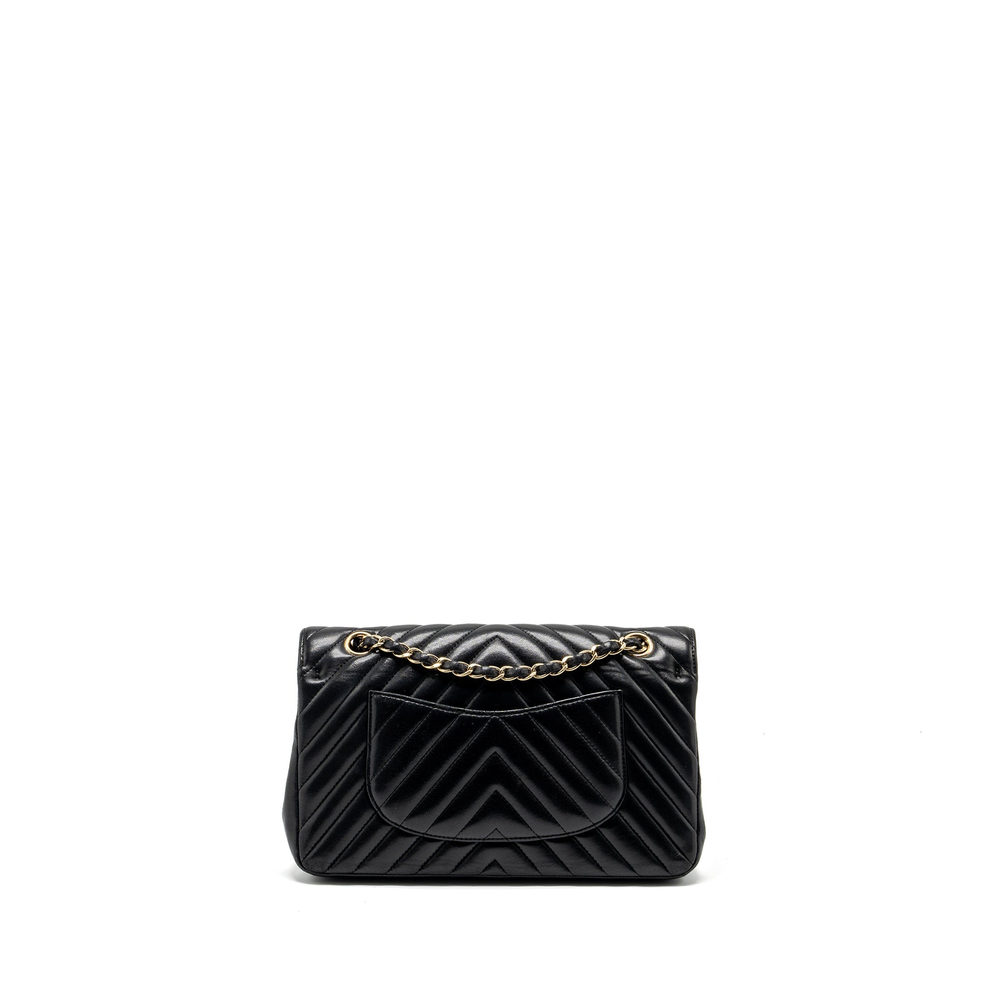 chanel-medium-classic-double-flap-bag-chevron-lambskin-black-lghw-copy-1