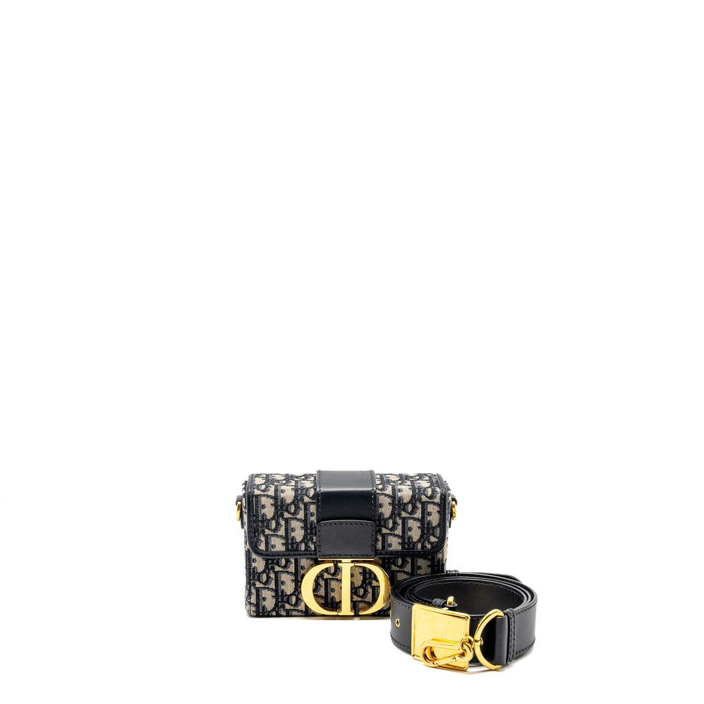 dior-30-montaigne-box-blue-oblique-jacquard-ghw-copy-2