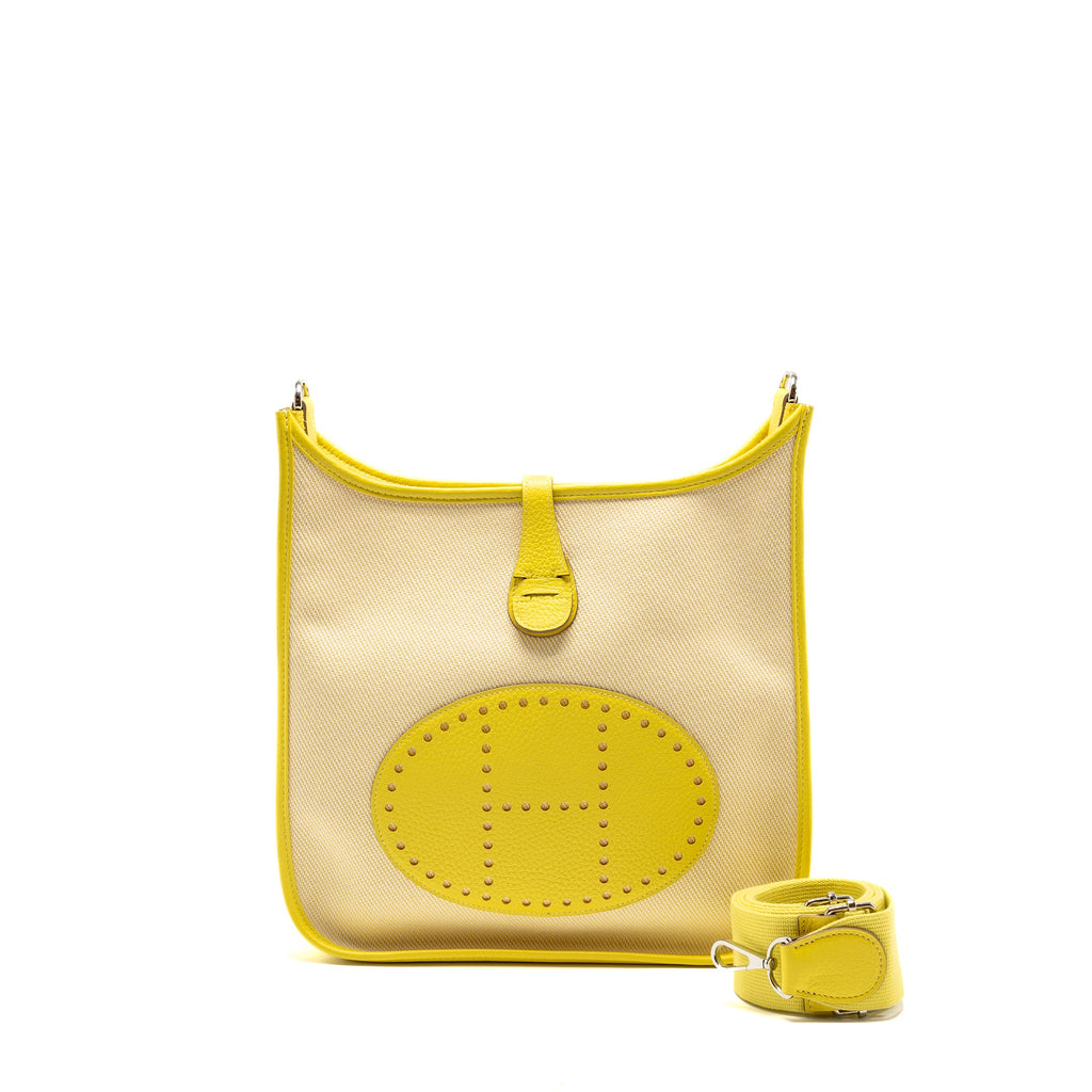 hermes-evelyne-29-bag-canvas-clemence-ecru-citron-lime-shw-stamp-y