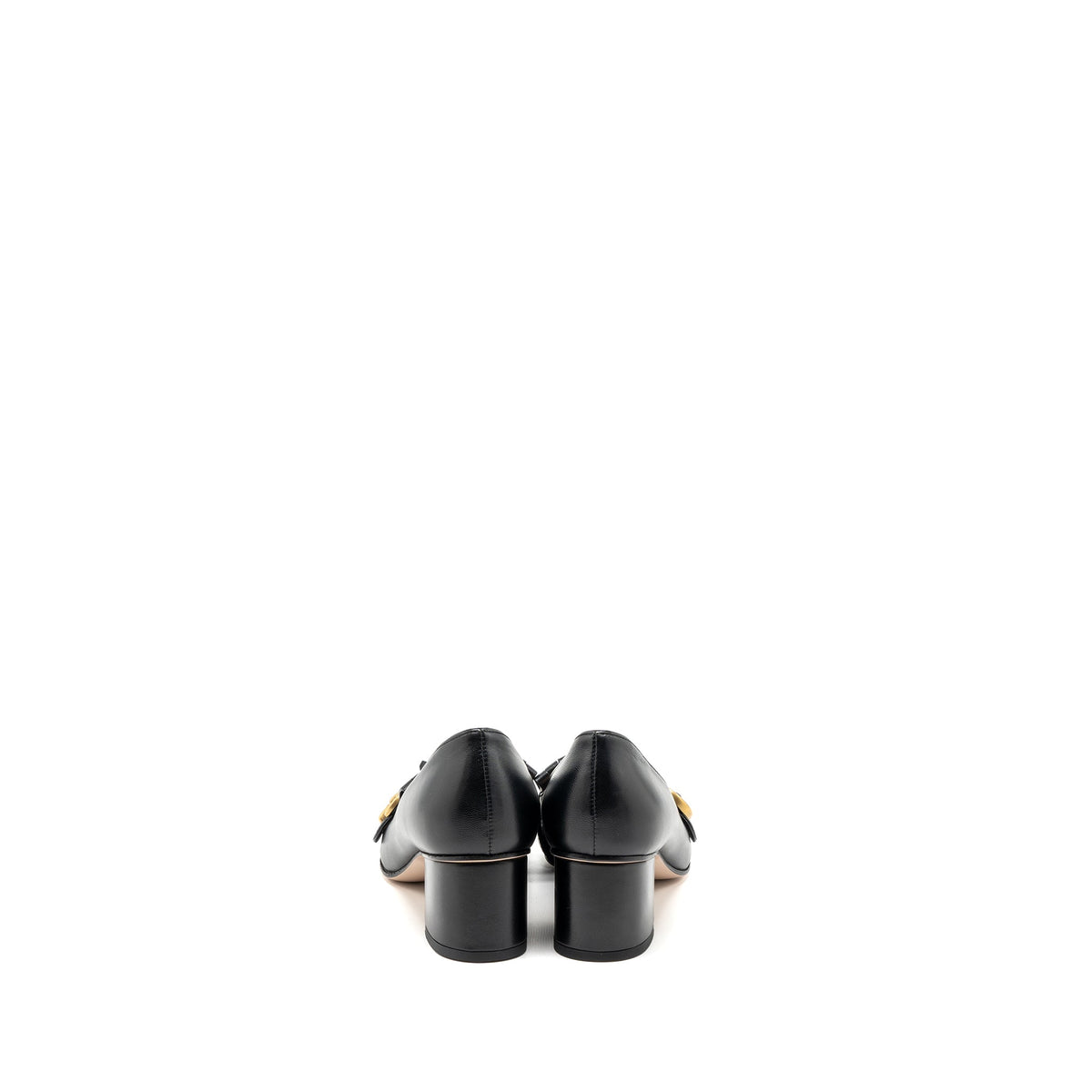 gucci-size-38-marmont-loafer-pumps-calfskin-black-ghw
