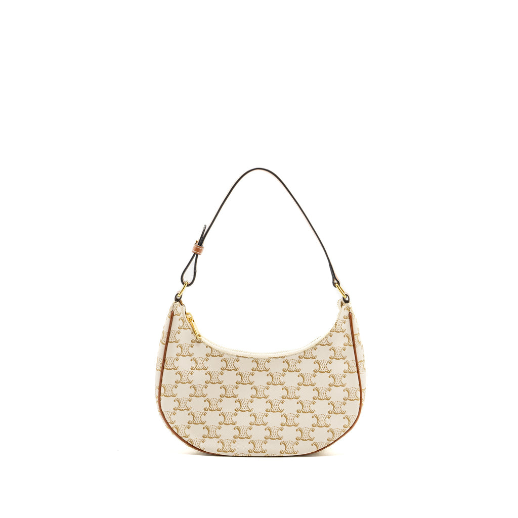 celine-ava-bag-triomphe-canvas-calfskin-white-ghw-3