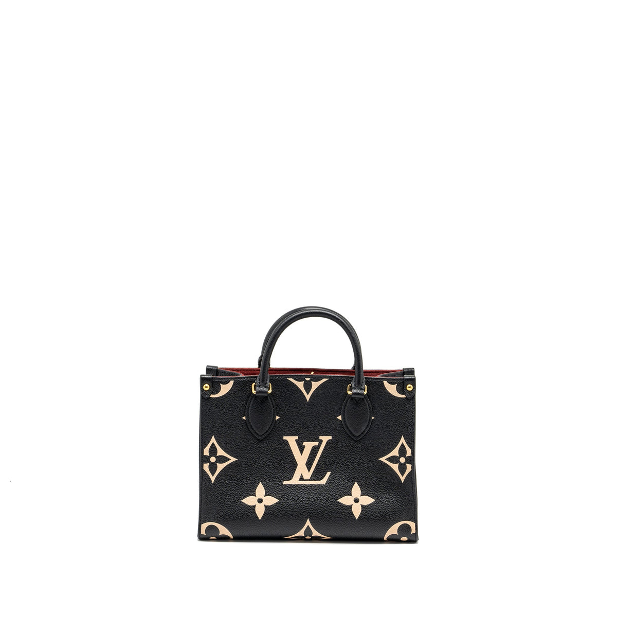 louis-vuitton-onthego-pm-bicolour-monogram-empreinte-leather-black-beige-ghw