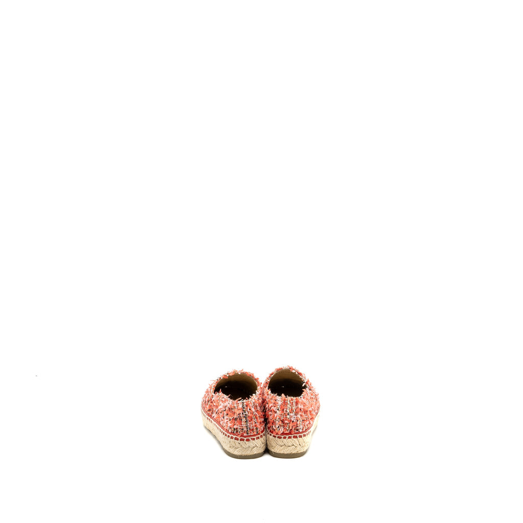 chanel-size-35-espadrilles-tweed-pink-black