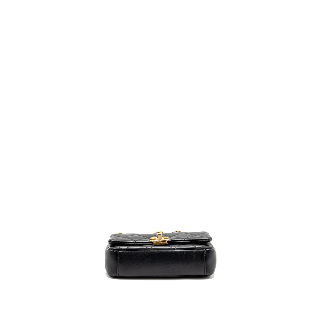 chanel-small-chain-is-more-flap-bag-lambskin-black-ghw
