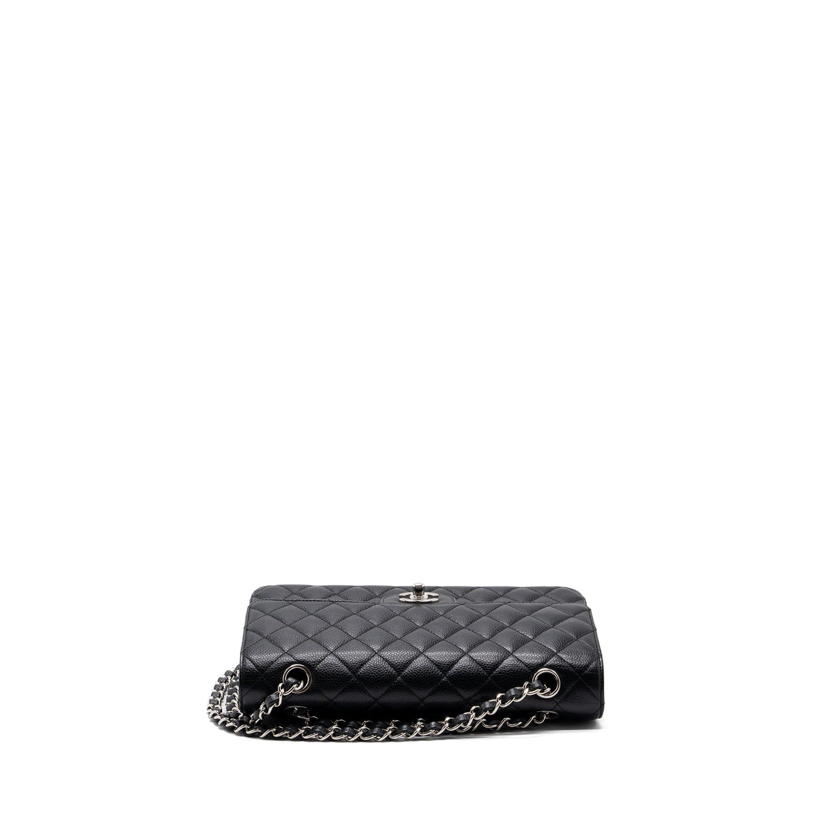 chanel-medium-classic-double-flap-bag-caviar-black-shw-4