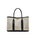 hermes-vintage-garden-party-36-canvas-negonda-black-ecru