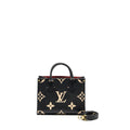 louis-vuitton-onthego-pm-bicolour-monogram-empreinte-leather-black-beige-ghw
