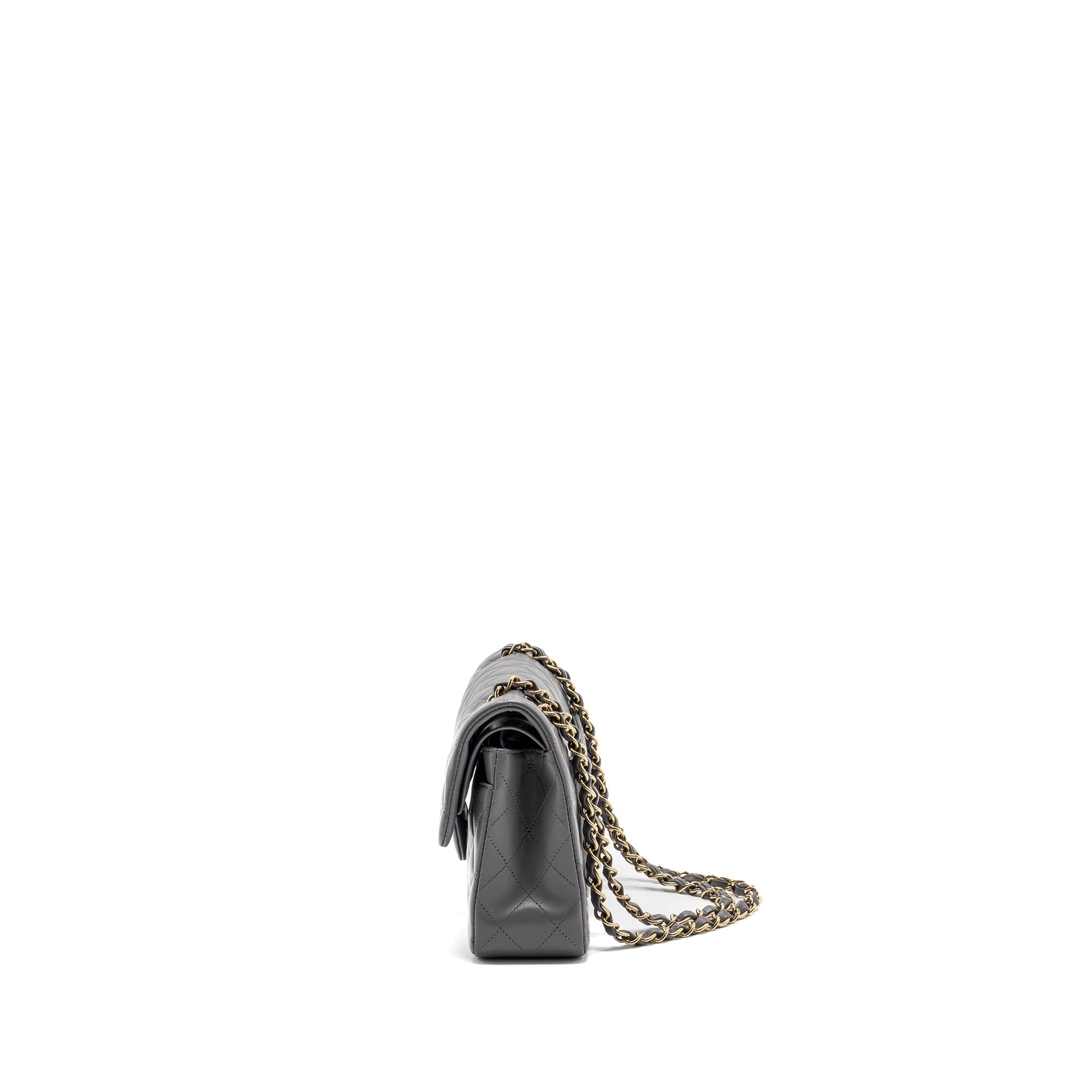 copy-of-chanel-small-classic-double-flap-bag-lambskin-22a-grey-lghw-microchip