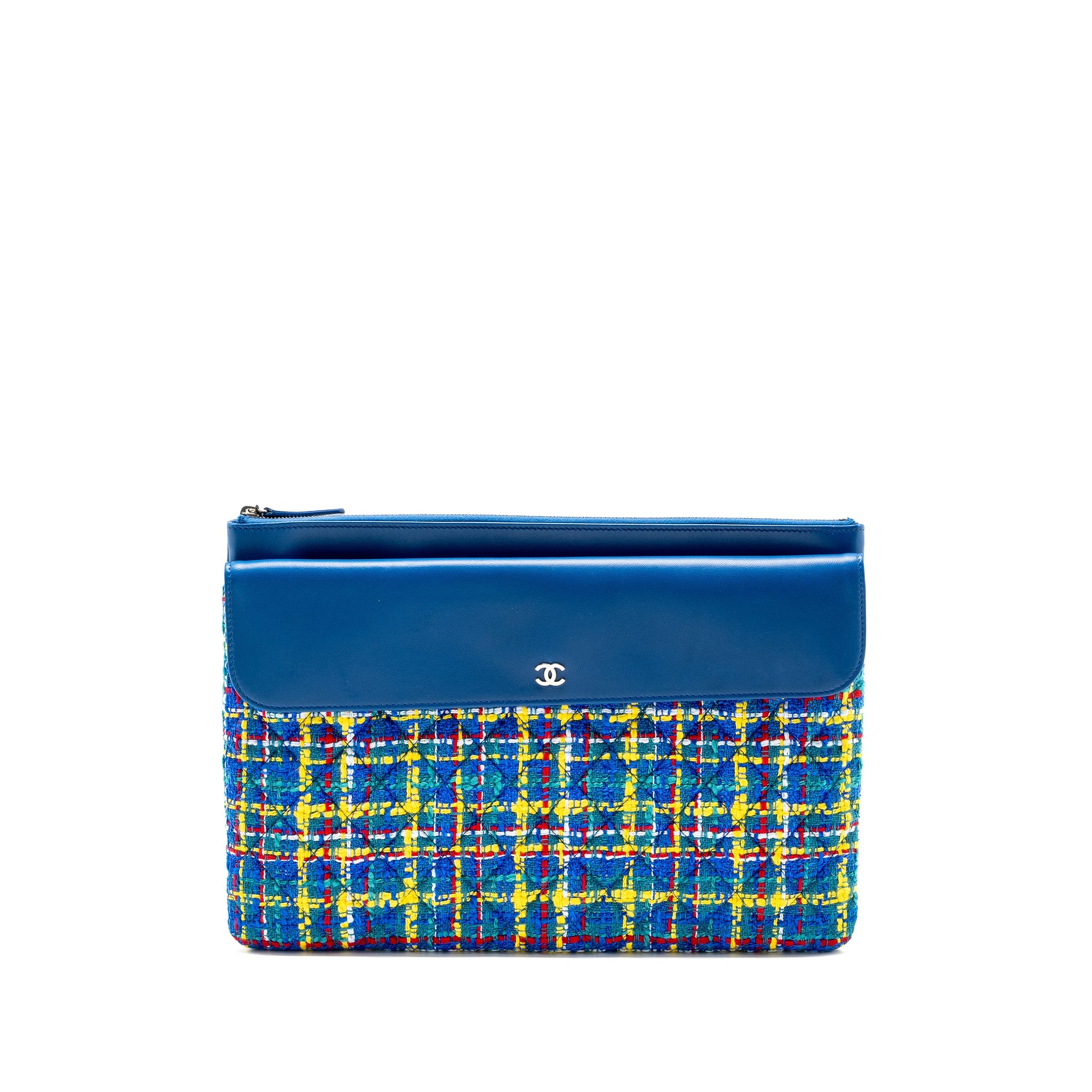 chanel-quilted-o-case-pouch-tweed-leather-blue-multicolour-shw-copy