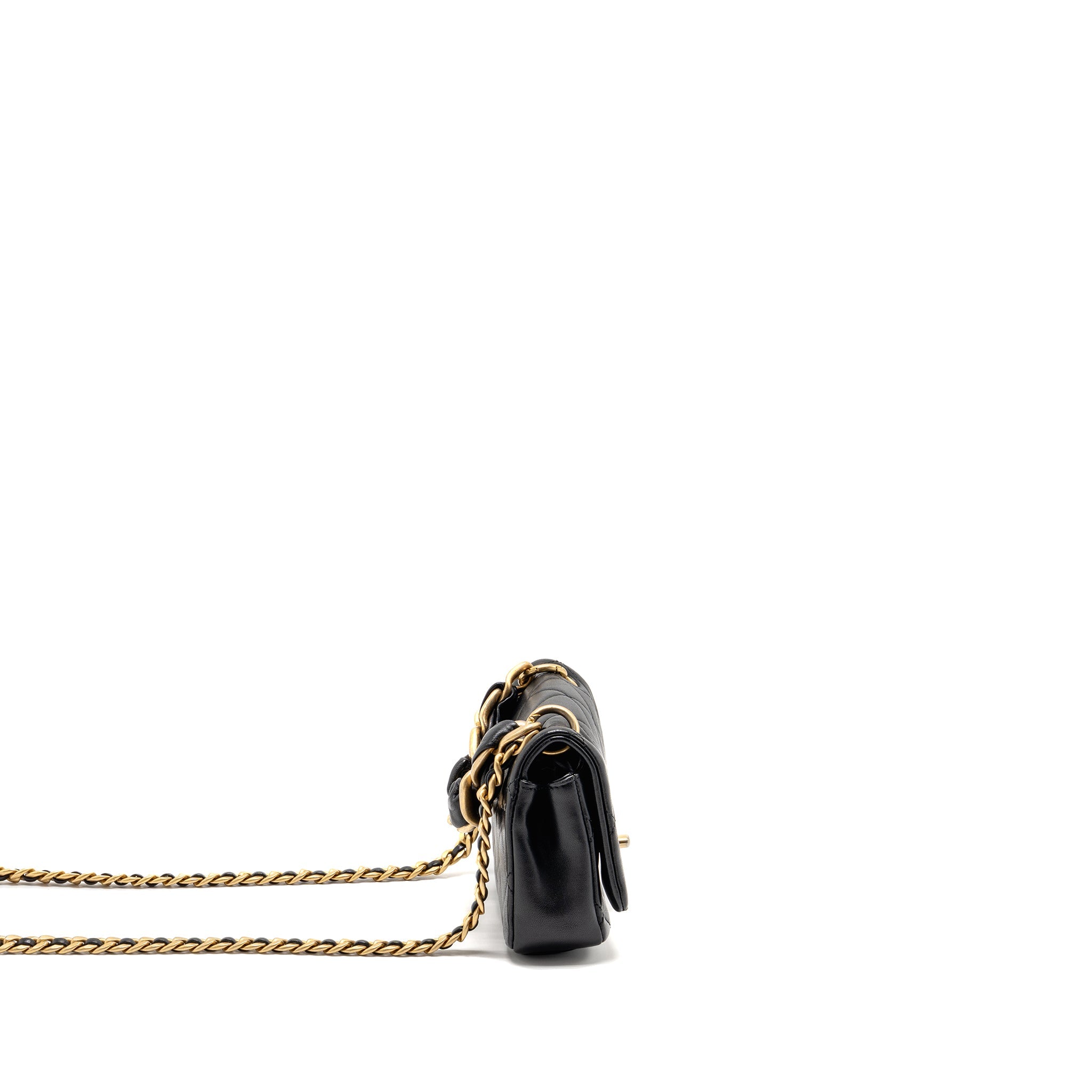 chanel-small-chain-is-more-flap-bag-lambskin-black-ghw