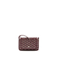 goyard-plumet-wallet-clutch-goyardine-canvas-leather-burgundy-shw-1