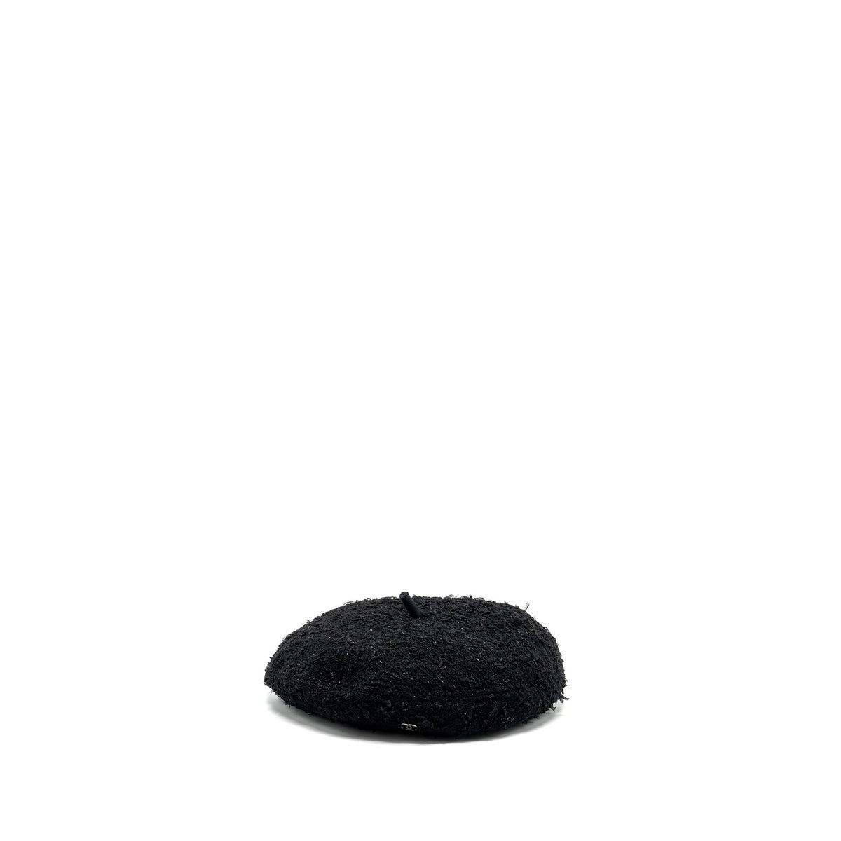 chanel-size-m-cc-logo-beret-polyamide-wool-black-shw