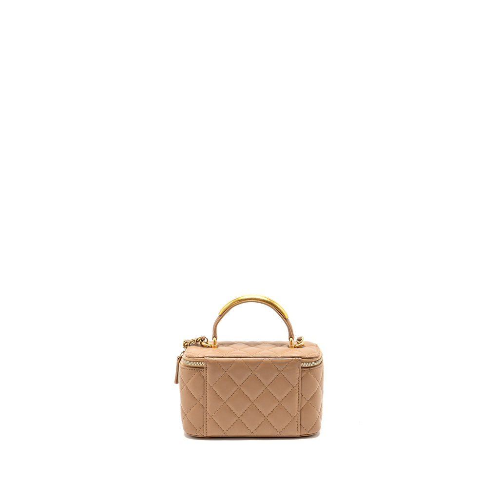 chanel-top-handle-long-vanity-with-chain-lambskin-dark-beige-ghw-microchip
