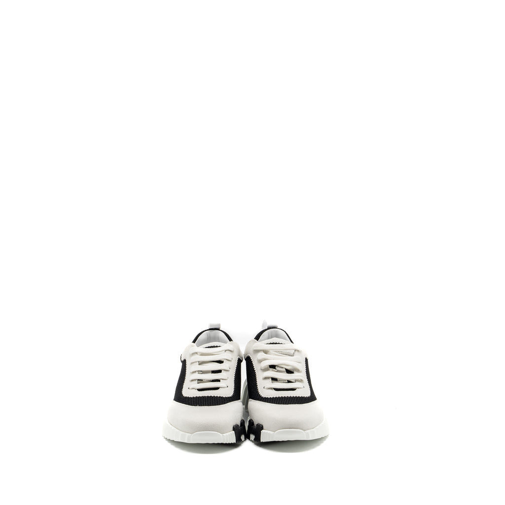 hermes-size-37-femme-bouncing-sneaker-white-black-orange