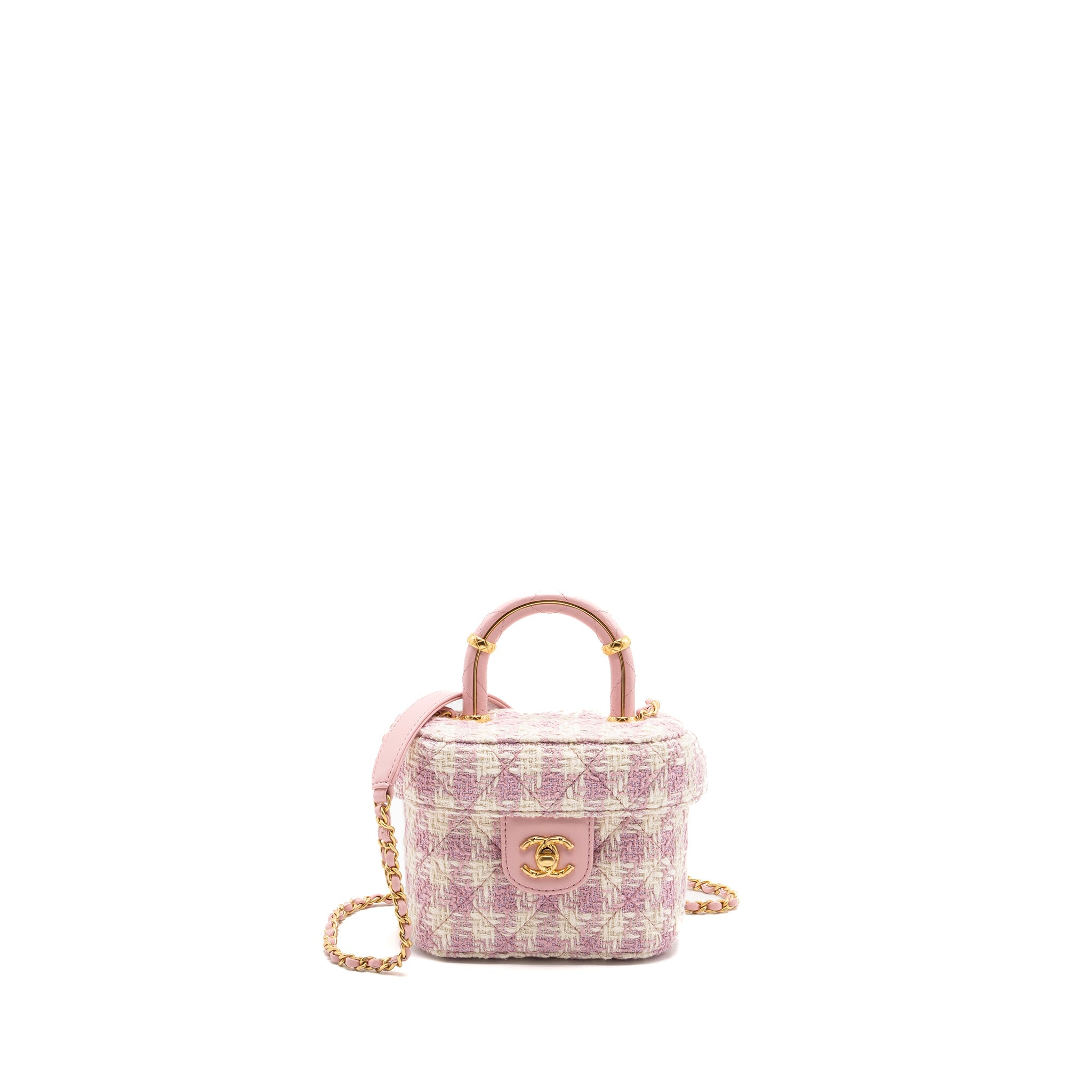 chanel-23s-top-handle-small-vanity-case-with-chain-tweed-lambskin-pink-brushed-ghwmicrochip