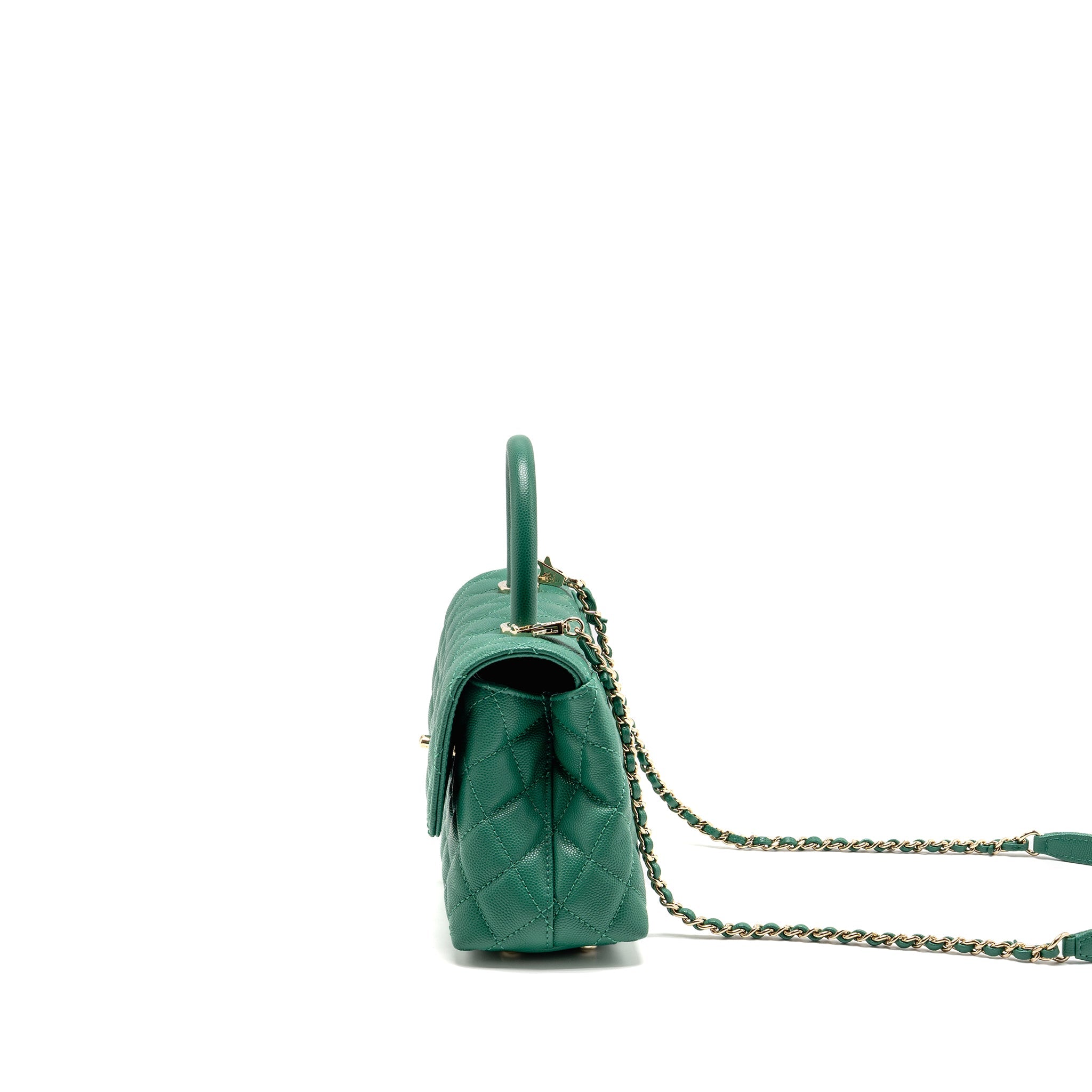 chanel-small-coco-handle-caviar-green-lghw-microchip-copy