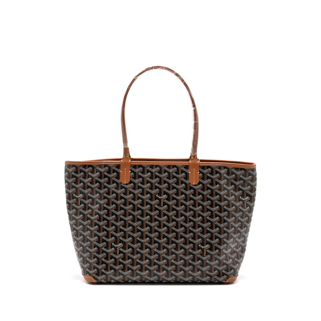 goyard-artois-pm-bag-canvas-calfskin-black-tan-shw